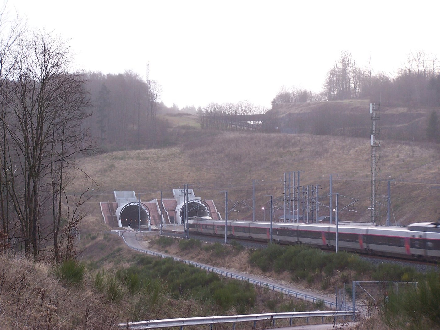Tunnel Saverne Tête Ouest 2016 TGV 1