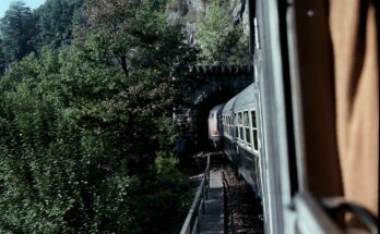 Tunnel und Brücken aus dem Zug der Murgtalbahn LABW Staatsarchiv Freibur