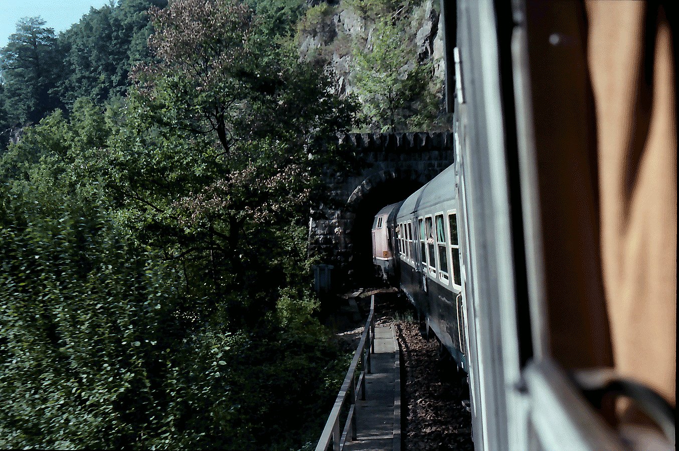Tunnel und Brücken aus dem Zug der Murgtalbahn LABW Staatsarchiv Freibur