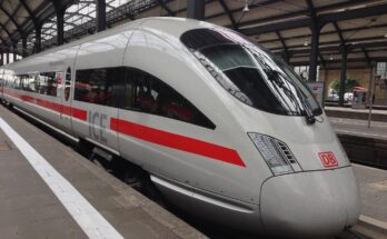 Wiesbaden Hbf ICE T Hansestadt Rostock