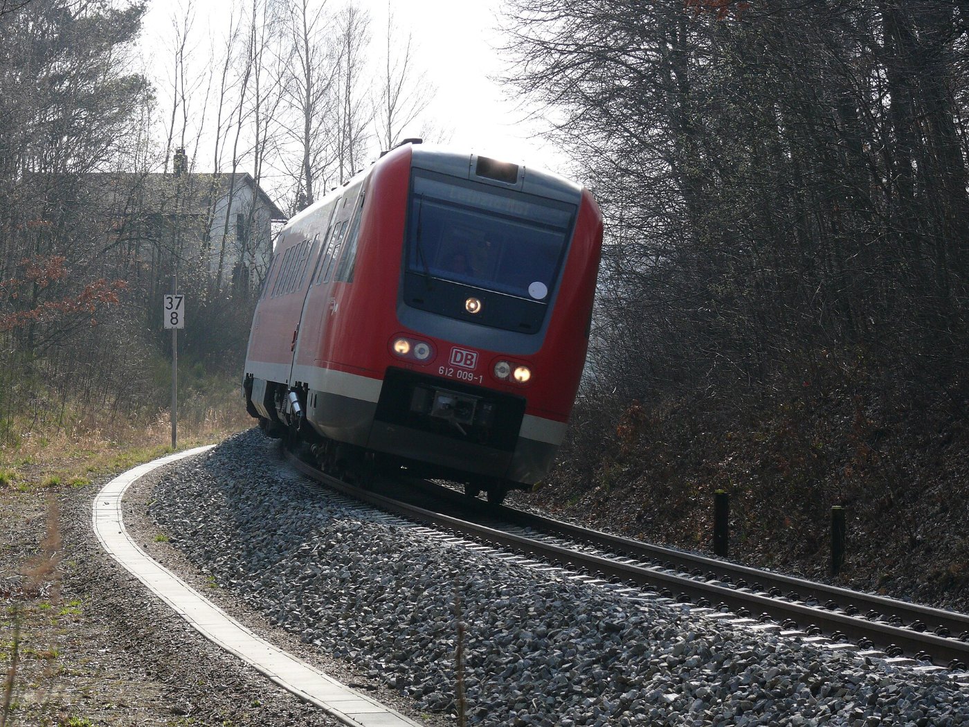 DBAG Baureihe 612 Neigebetrieb (612 009 1)