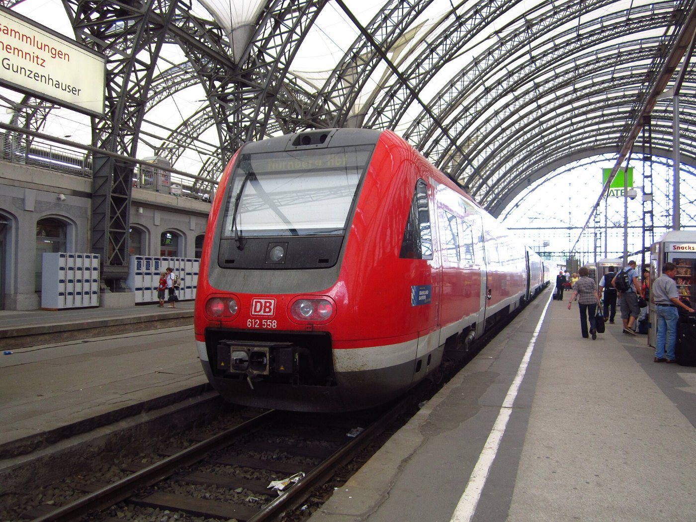 612 058 Dresden Hauptbahnhof