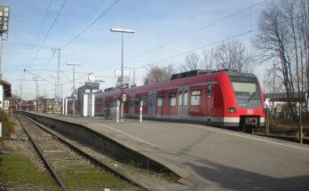 Bahnhof Wolfratshausen Bahnsteig