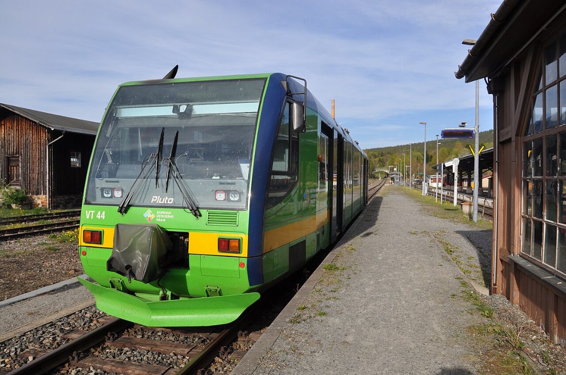 RD Bahnhof Cranzahl, Zug der DLB