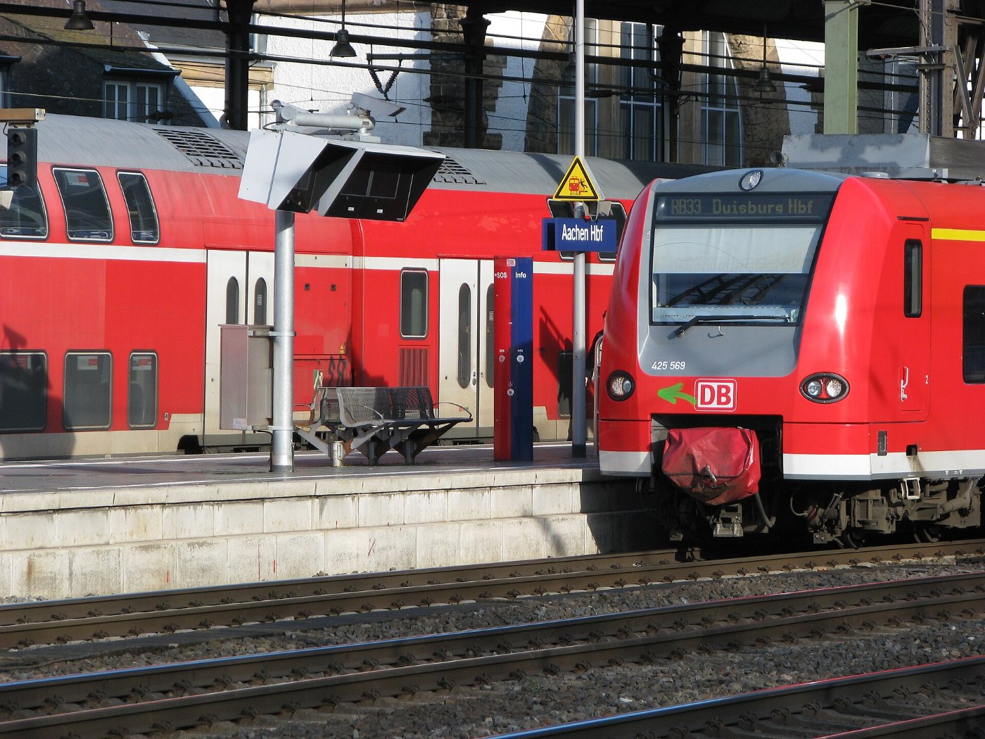 AC Hbf Videoüberwachung Gleis 3