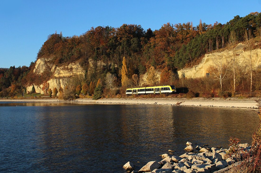 Regionalbahn auf der Bodenseegürtelbahn bei Überlingen