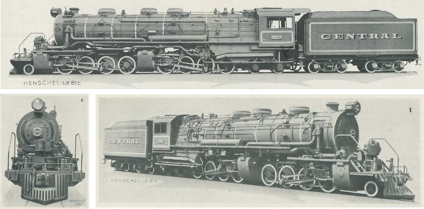 Henschel 1D+D2 Meterspur Doppelzwilling Güterzug Lokomotive Nr. 23445 bi