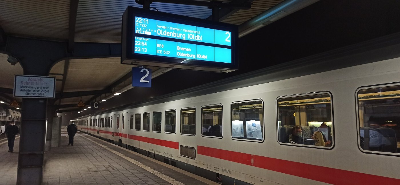 DB IC1932 Nienburg
