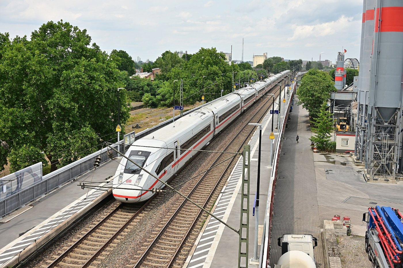ICE 4 Mannheim Handelshafen Jungbusch