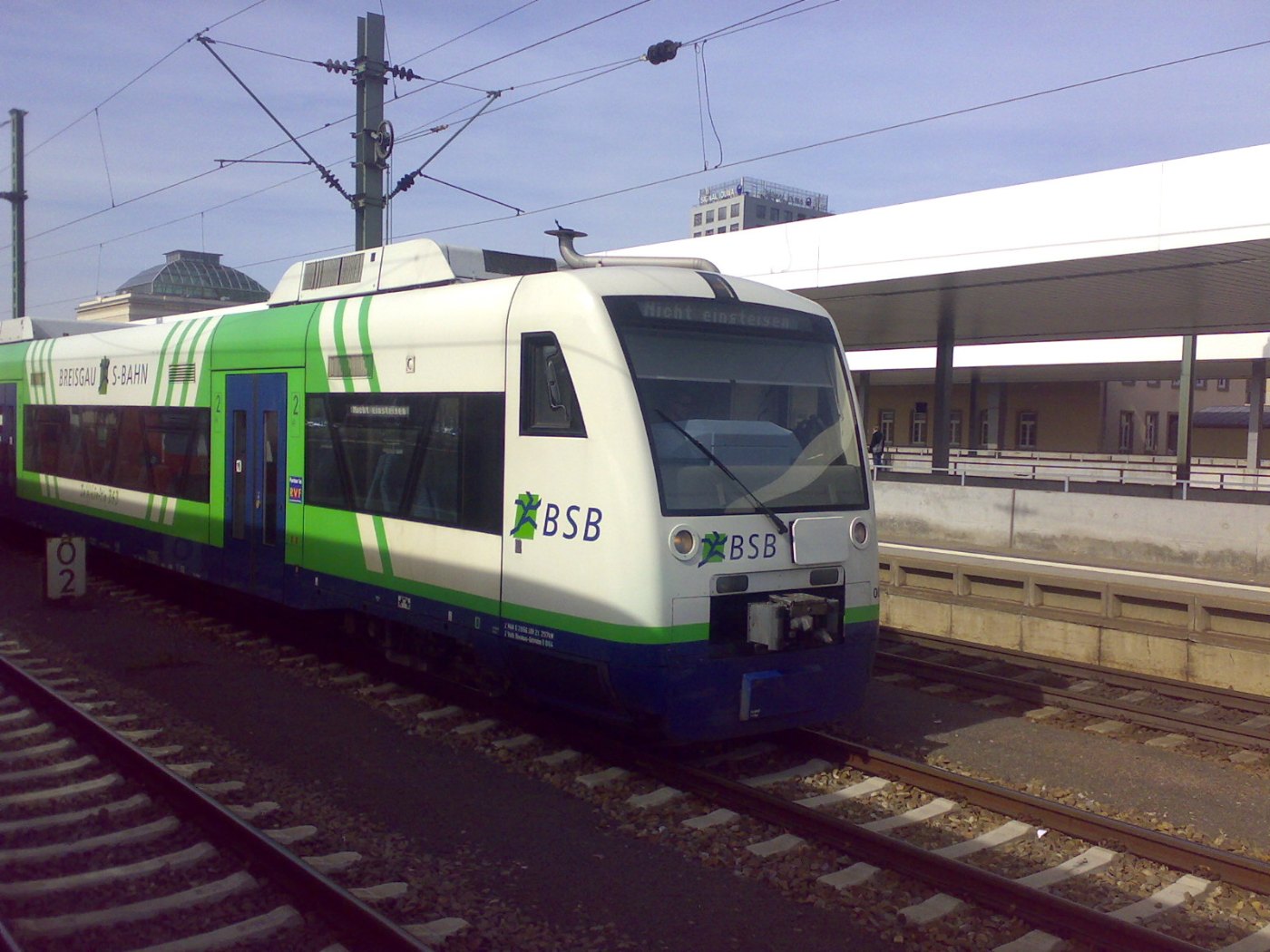 Stadler Regio Shuttle RS1 am 05.04.2007 in Mannheim HBF