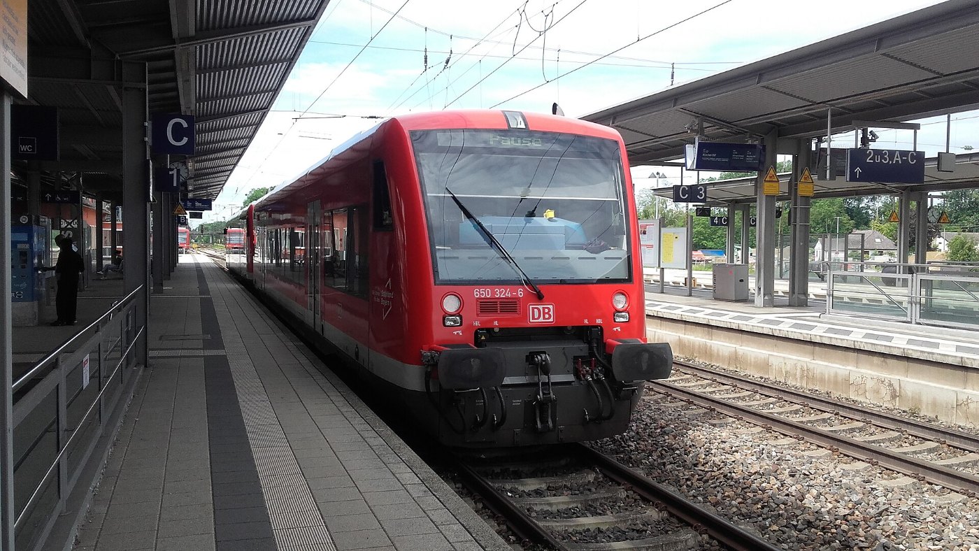 Baureihe 650 in Günzburg
