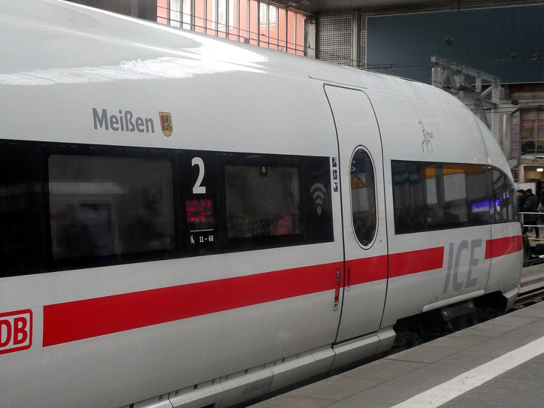 München Hbf, ICE Meißen, 1