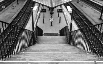 Kopenhagen (DK), Bahnhof 2017 1672 (bw)