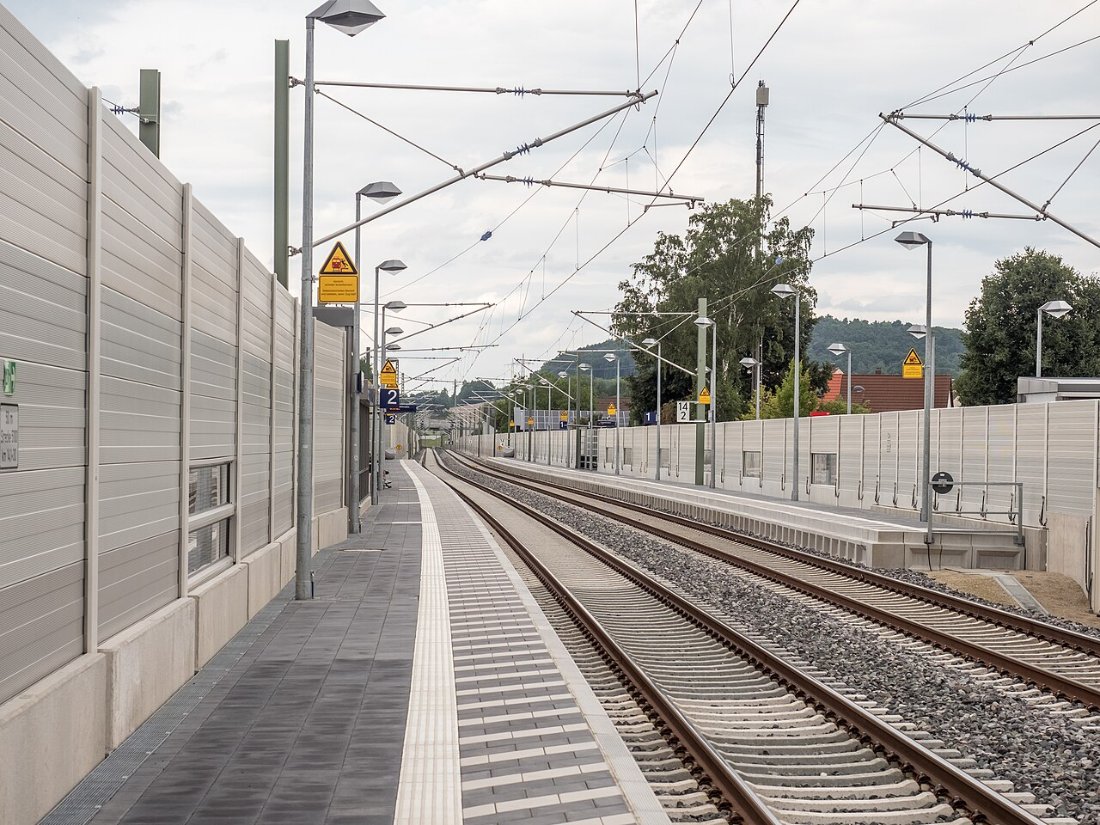 Zapfendorf Bahnsteig RM