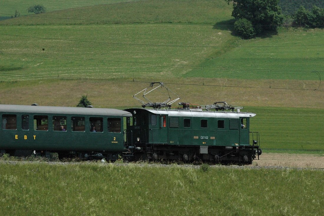 150 Jahre Eisenbahn in Konolfingen Lokomotive