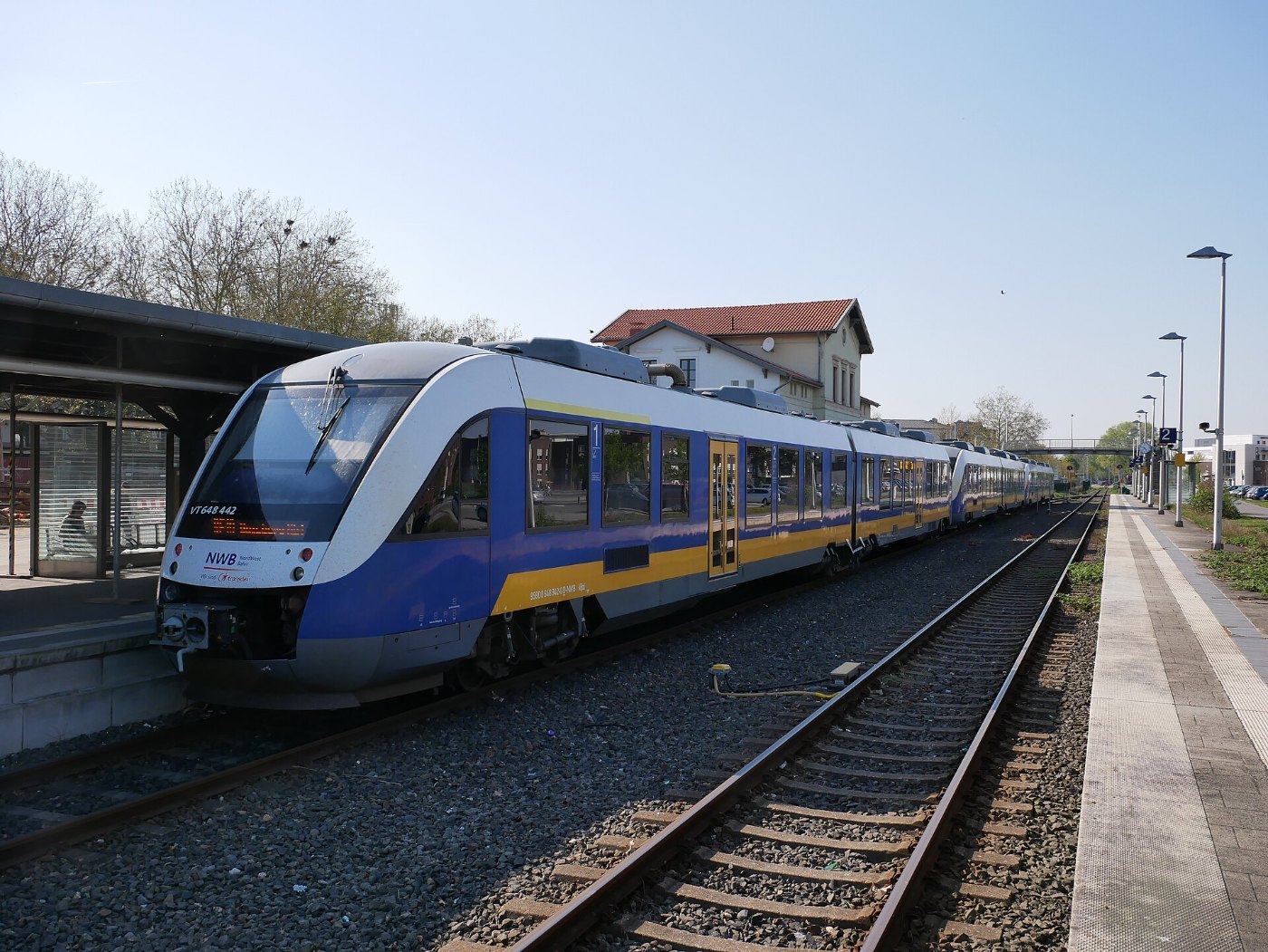 2019 04 20 Bahnhof Kleve NWB LINT (2)