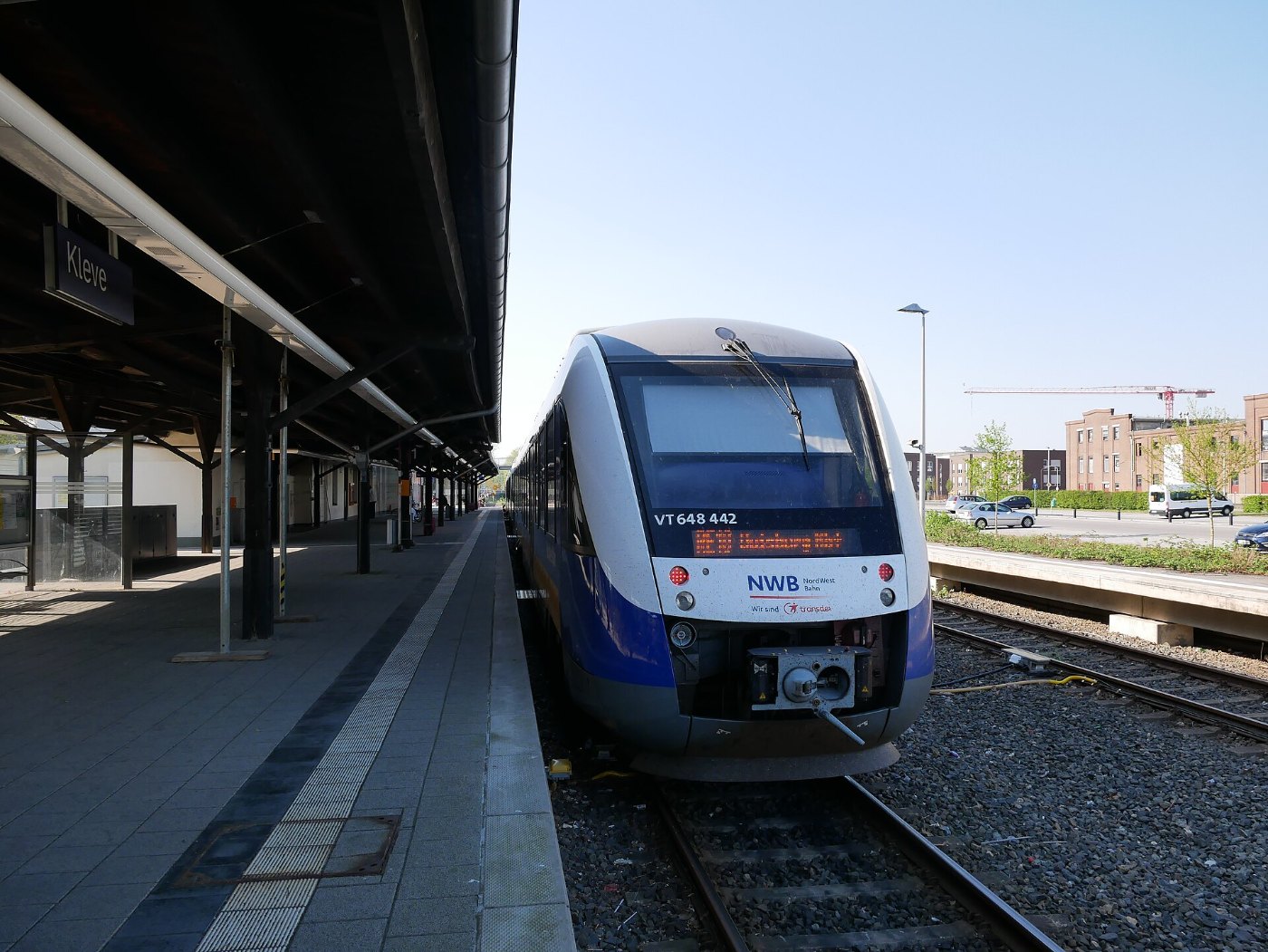 2019 04 20 Bahnhof Kleve NWB LINT (3)