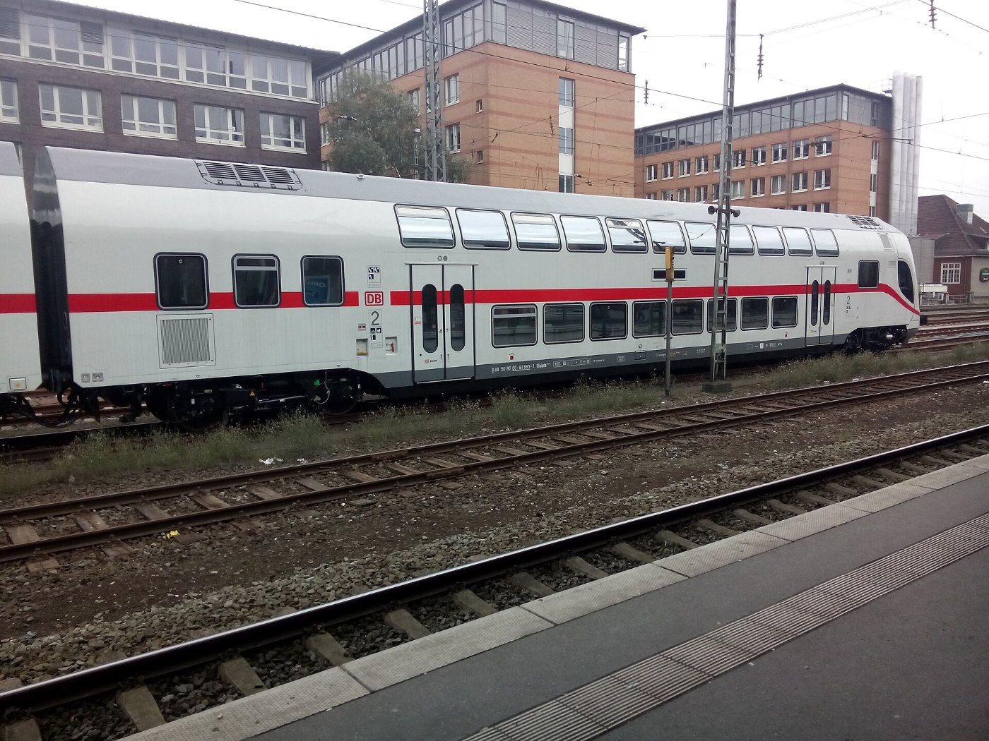 Doppelstock Intercity, Bremen Hauptbahnhof, Oktober 2015 • 3