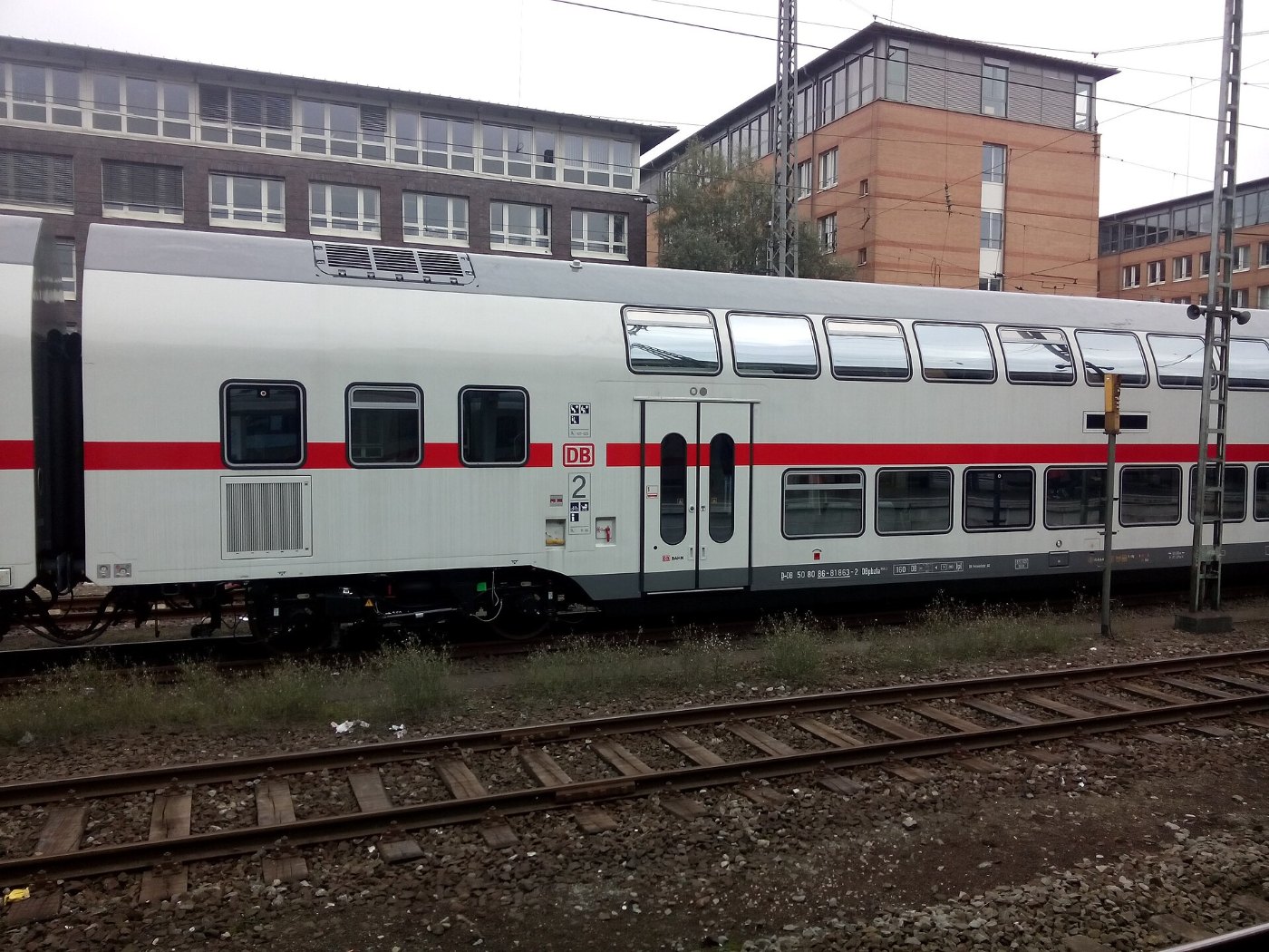 Doppelstock Intercity, Bremen Hauptbahnhof, Oktober 2015 • 5