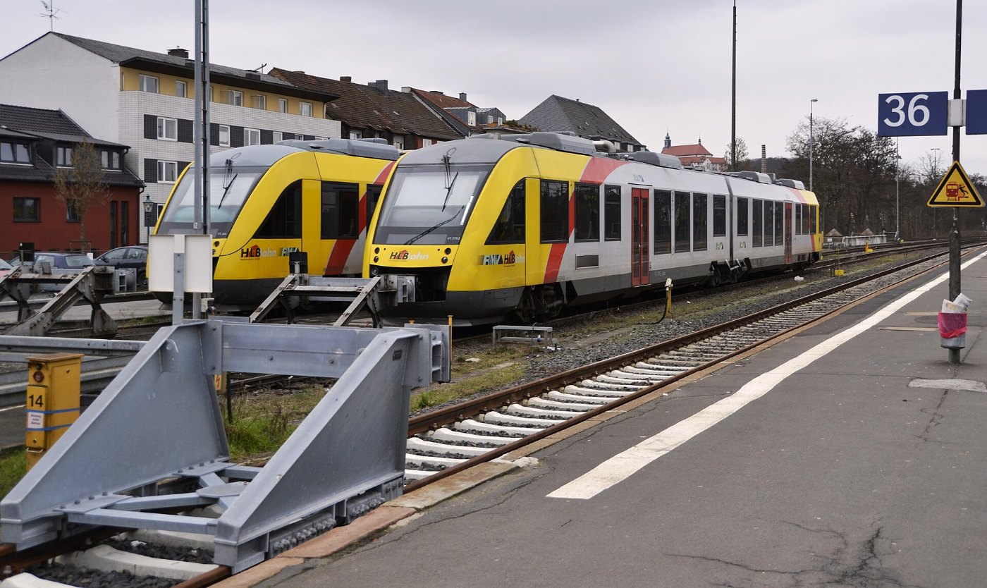 Alstom LHB Coradia LINT Fulda Bahnhof 2014