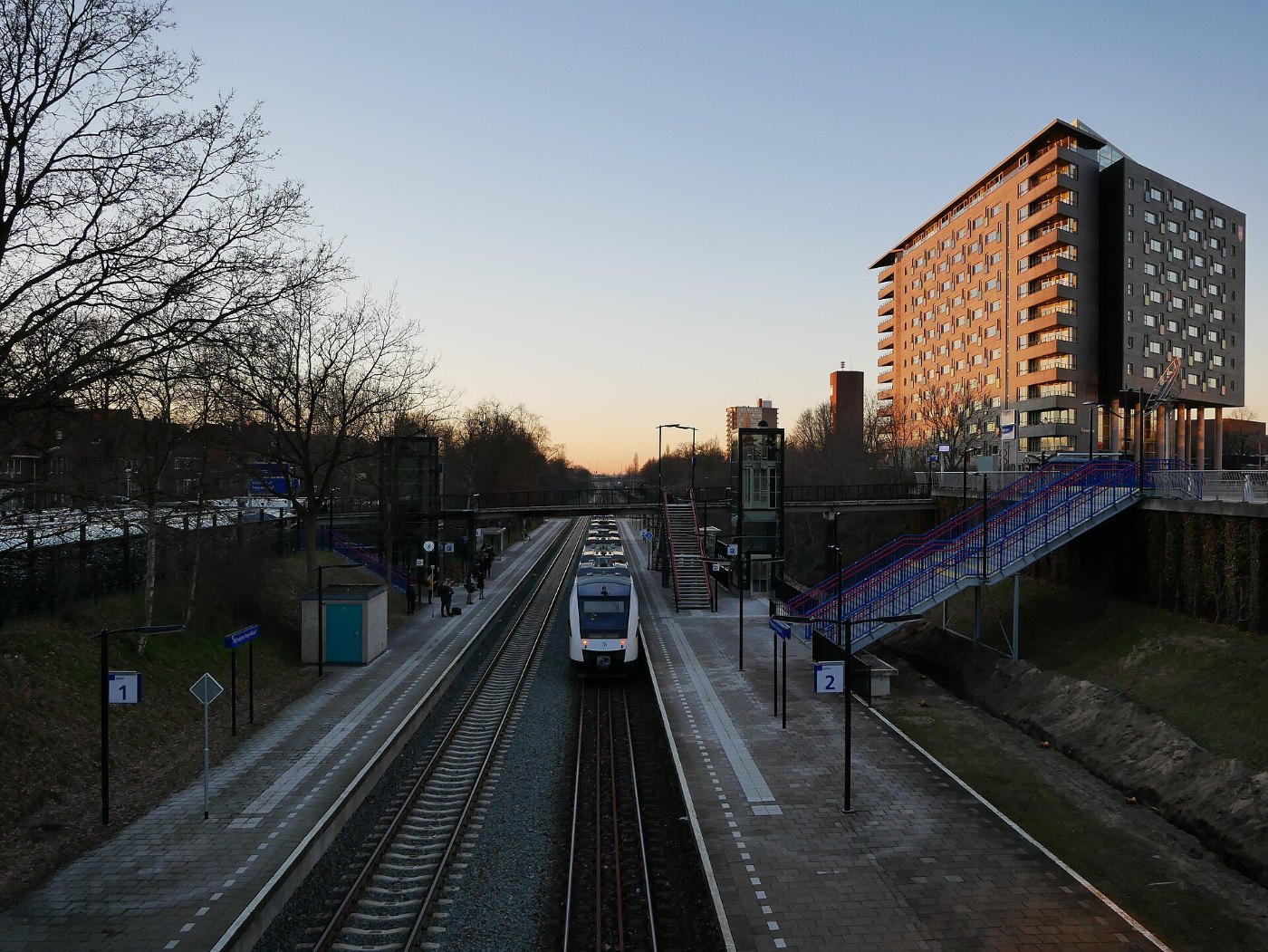 2019 02 15 Station Nijmegen Heyendaal Arriva Alstom Coradia LINT (2)