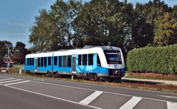 Bentheimer Eisenbahn VT 112 RB56 Neuenhaus Birkenstraße