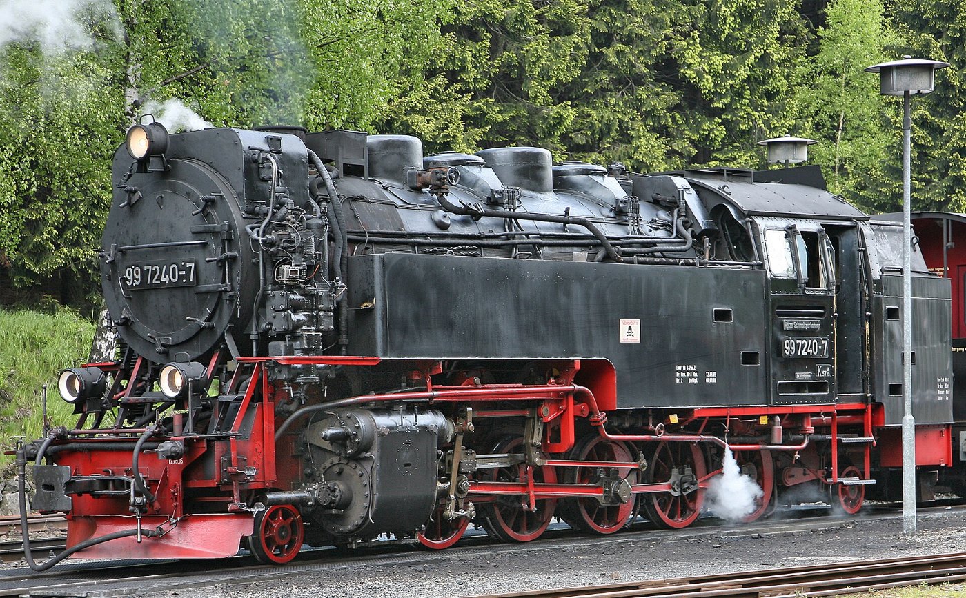 0350 Brockenbahn Dampflokomotive