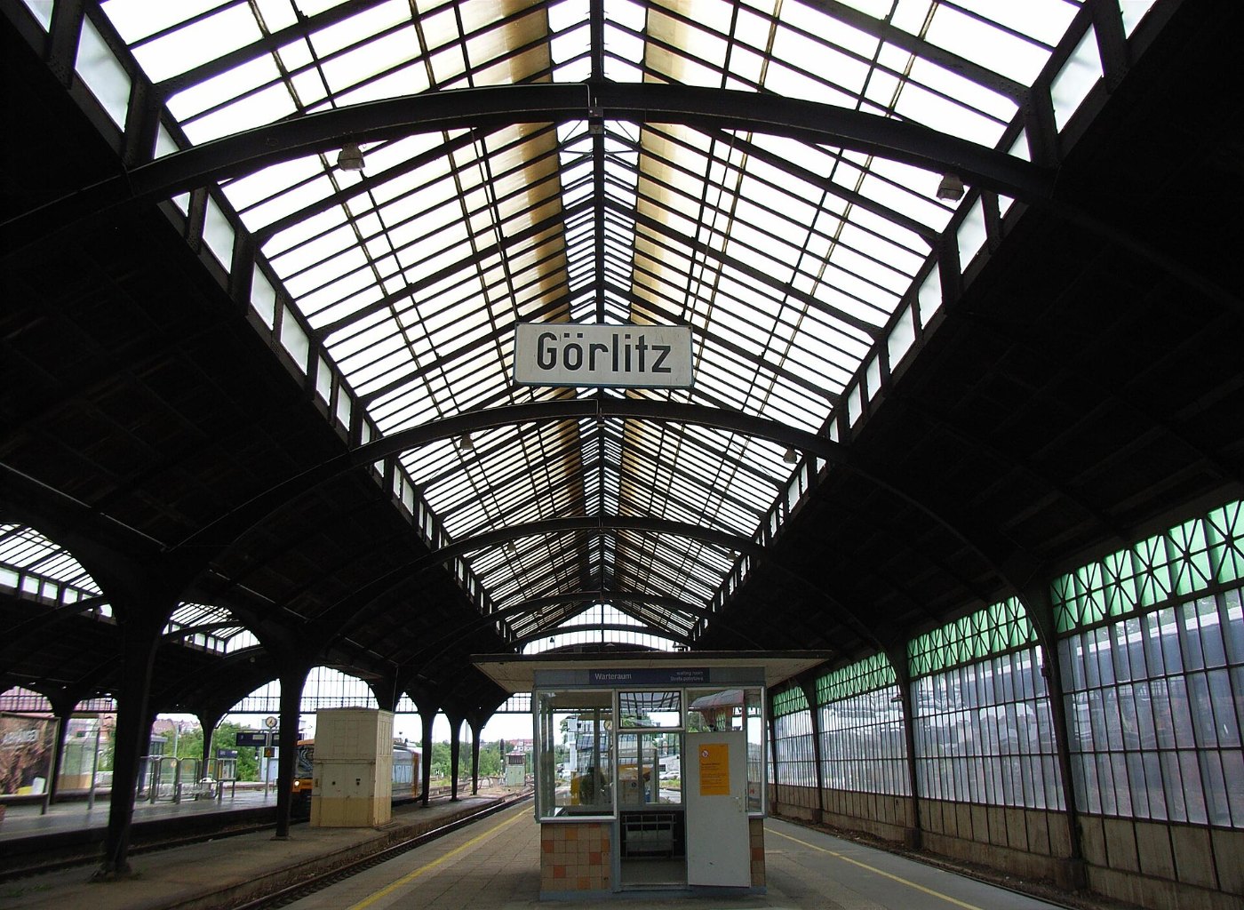 Bahnhofshalle Bahnsteig 4 Görlitz