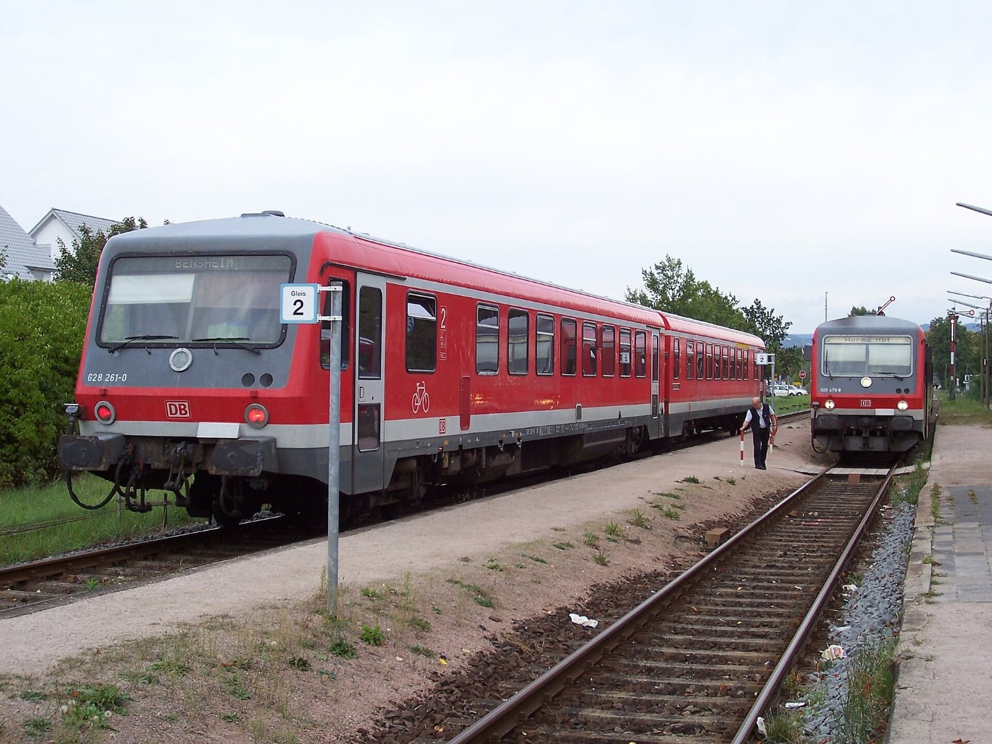 Baureihe 628 in lorsch 100 1938