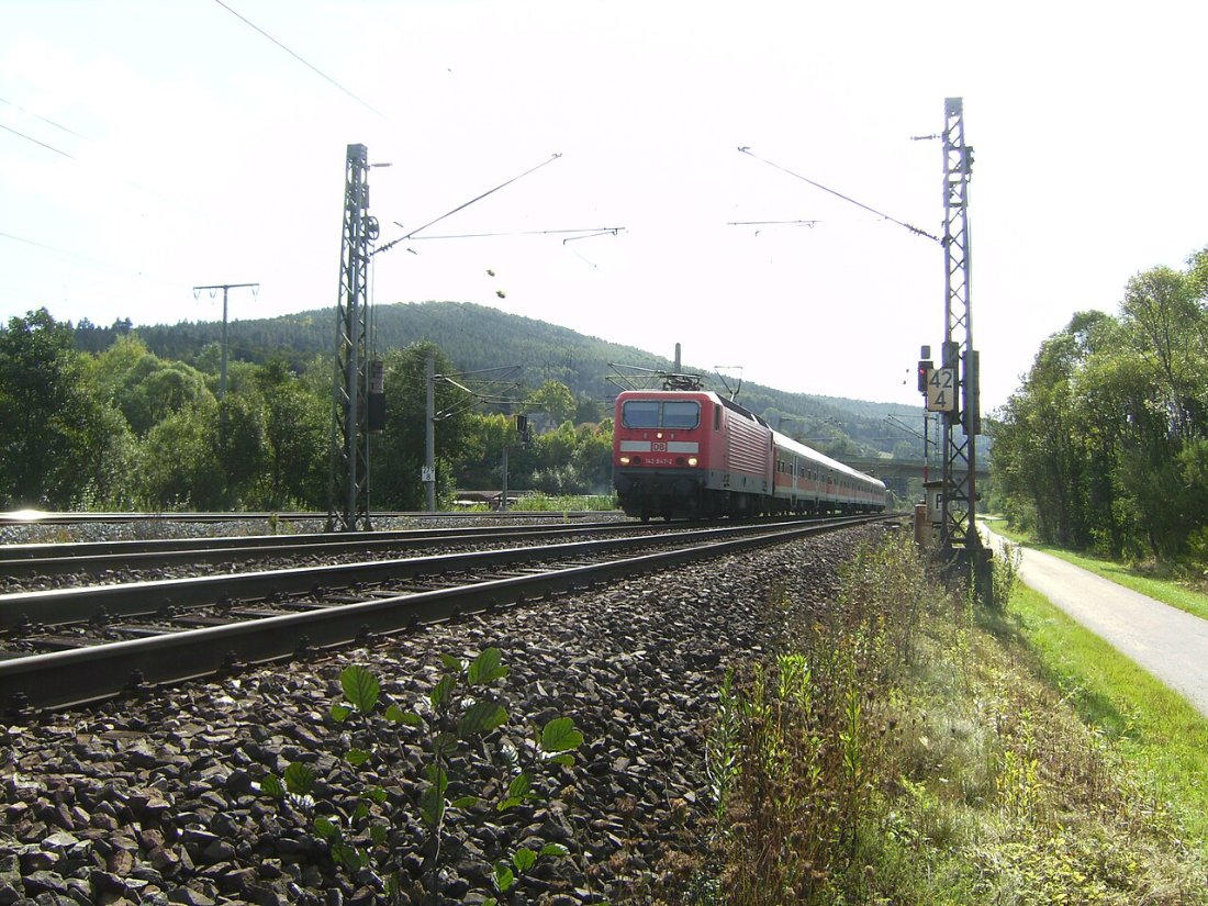 Fulda Main Bahn RB Burgsinn 0982