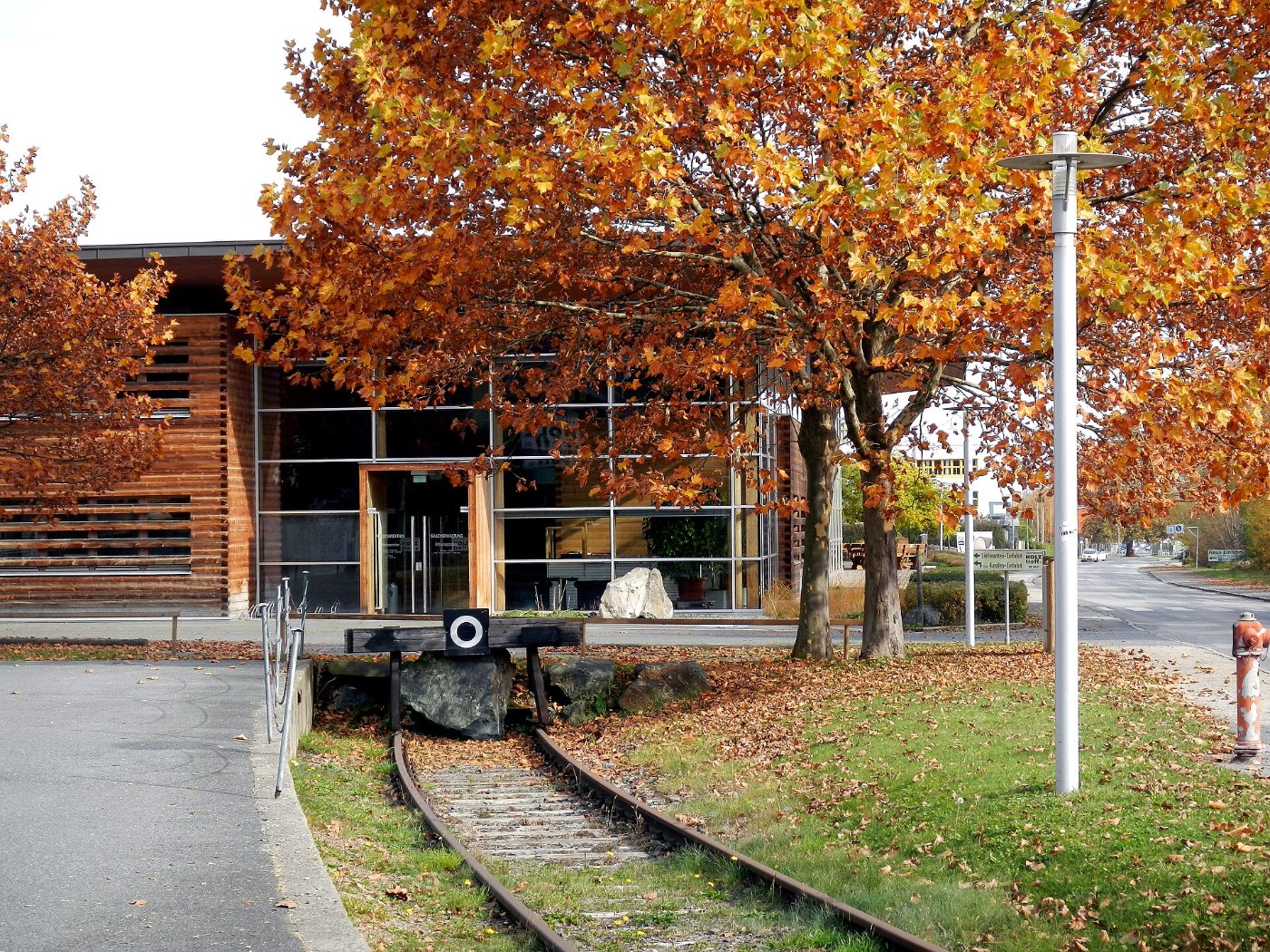 Bhf Deutschlandsberg Nov 2020 Anschlussbahn Liechtenstein Prellbock a
