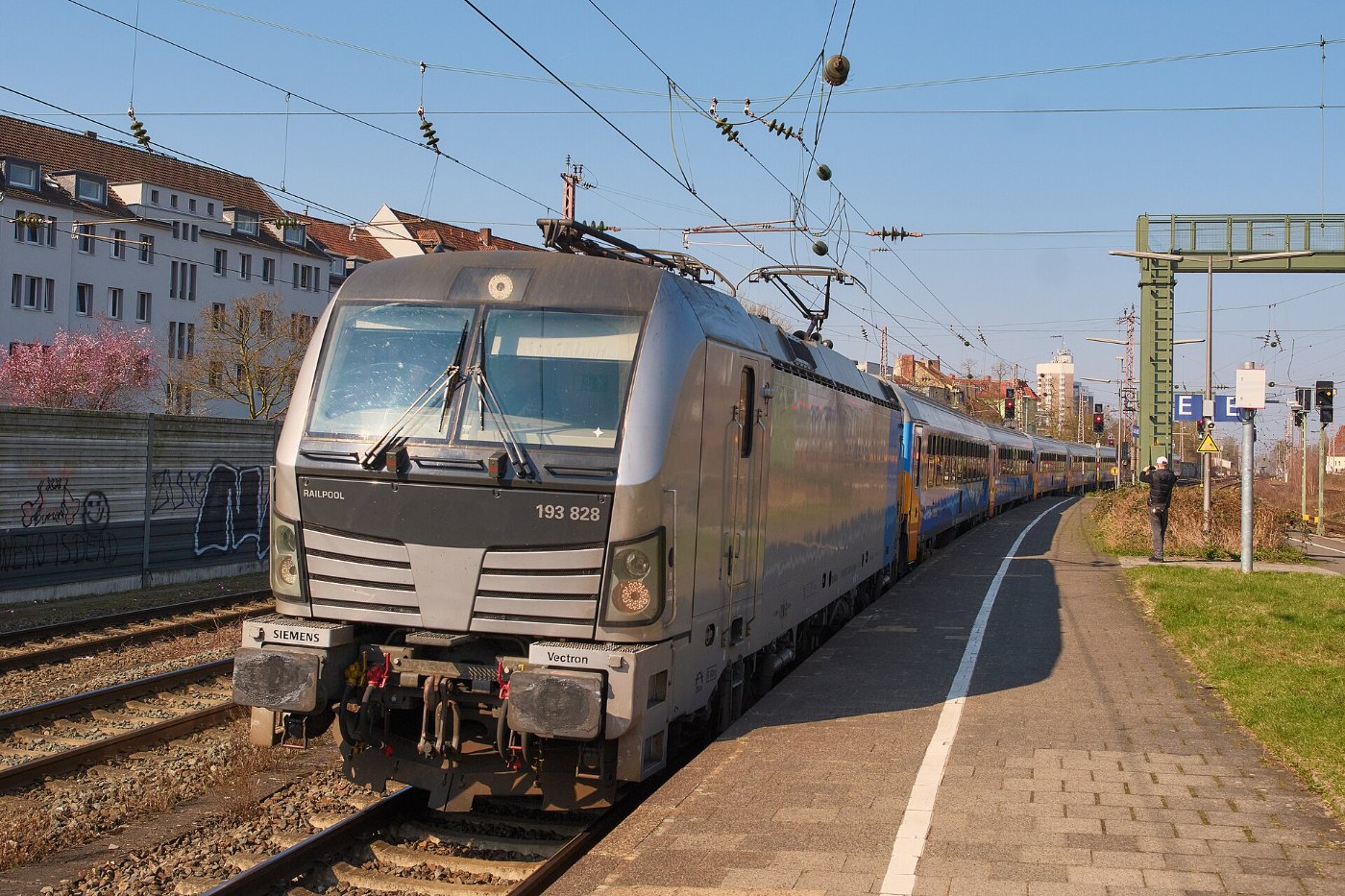 Deutschland GoVolta erste Fahrt Train Charter Services TCS Railpool Vect