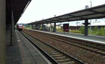 Regionalexpress Bahnhof Löbau
