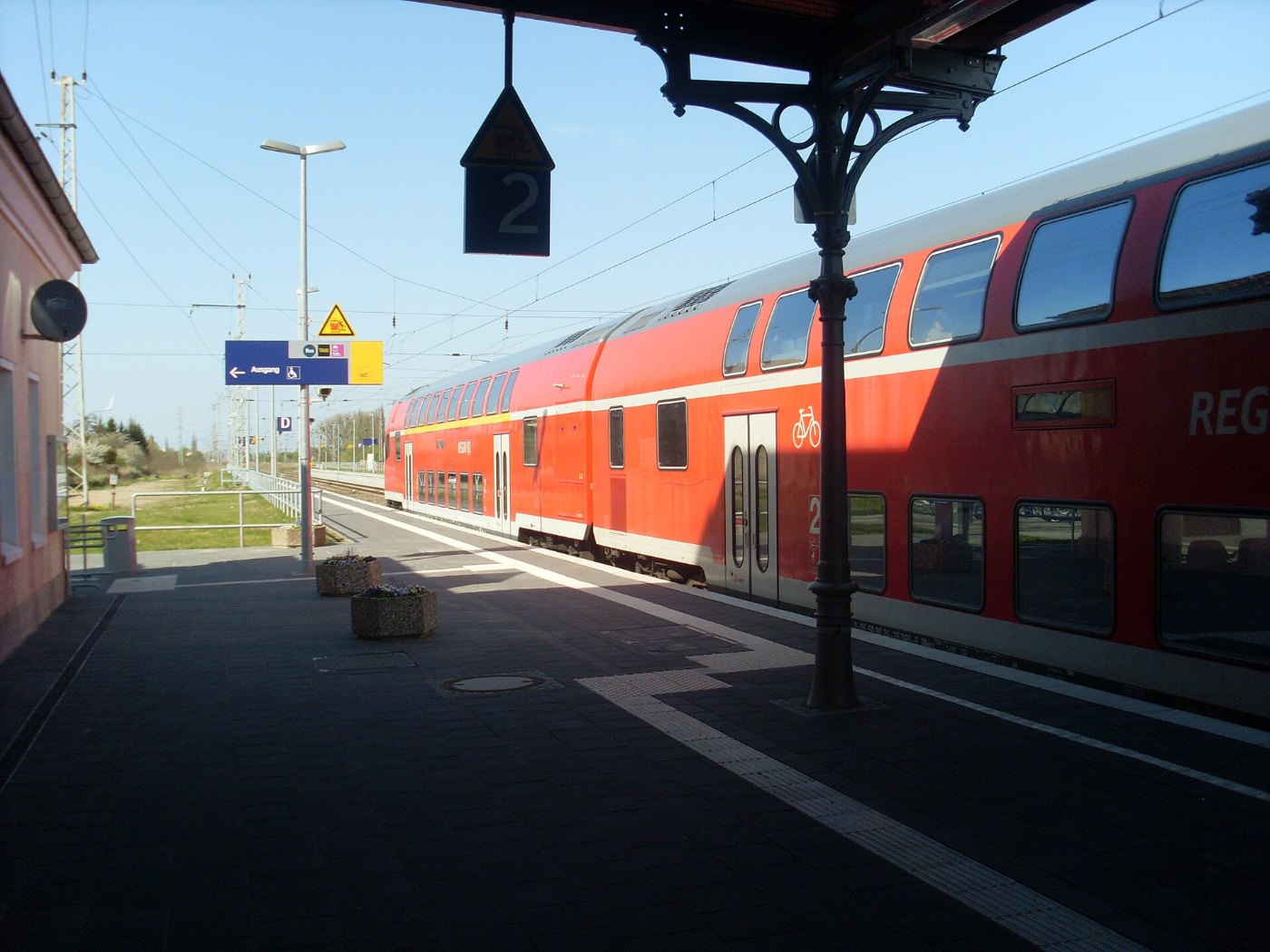 Regionalexpress in Prenzlau