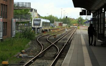 J38 642 Bf Wilhelmshaven, Bahnsteiggleis 1