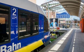 Bahnhof Wilhelmshaven mit Nordsee Passage (2024)
