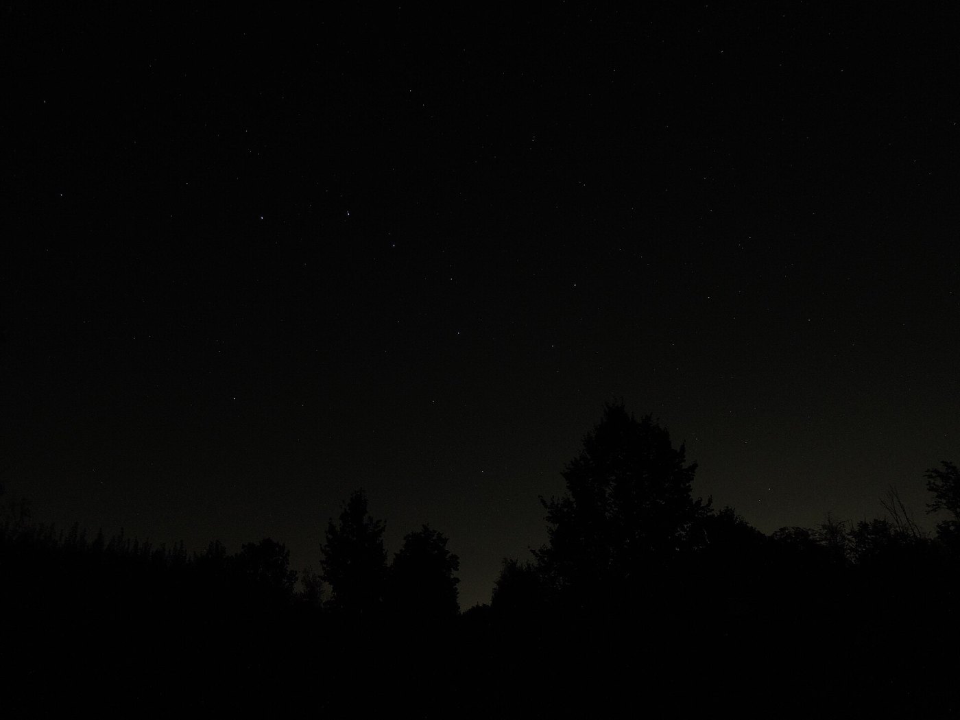Sternenhimmel am Aussichtspunkt Eythra des Zwenkauer Sees Nordblick u. a