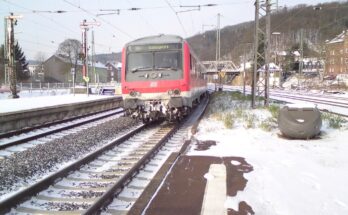 Regionalexpress nach Siegen in Dillenburg