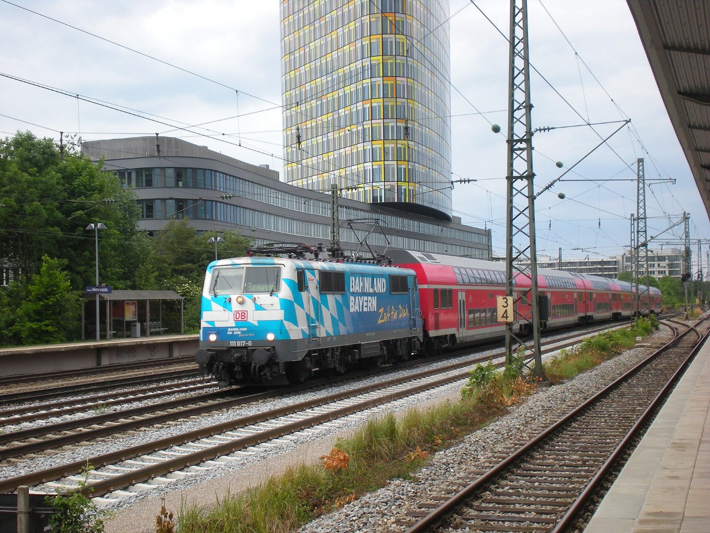 Bahnhof München Heimeranplatz Regional Express