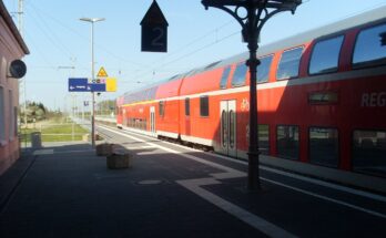 Regionalexpress in Prenzlau