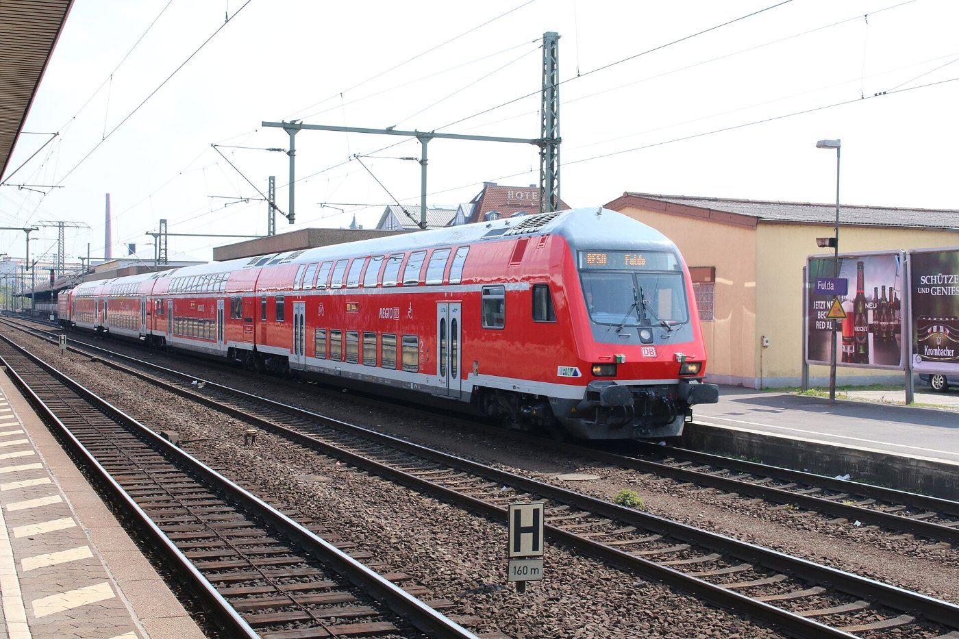2016 05 01 Regionalexpress in Fulda by DCB