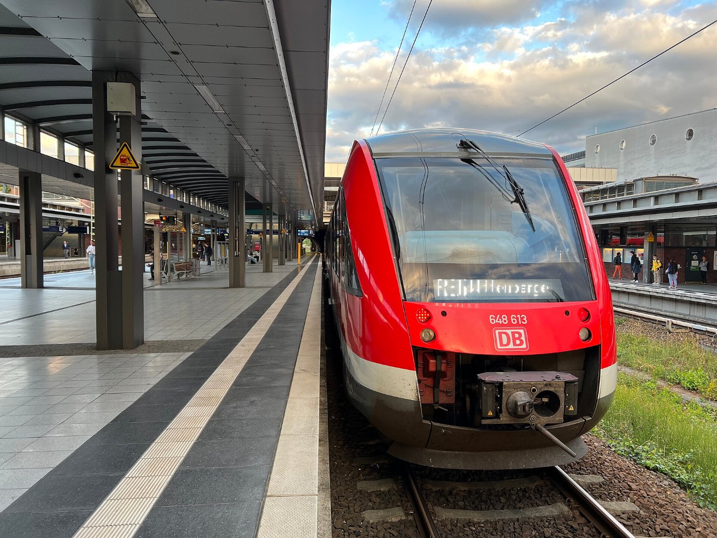 RE 6 Bahnhof Gesundbrunnen