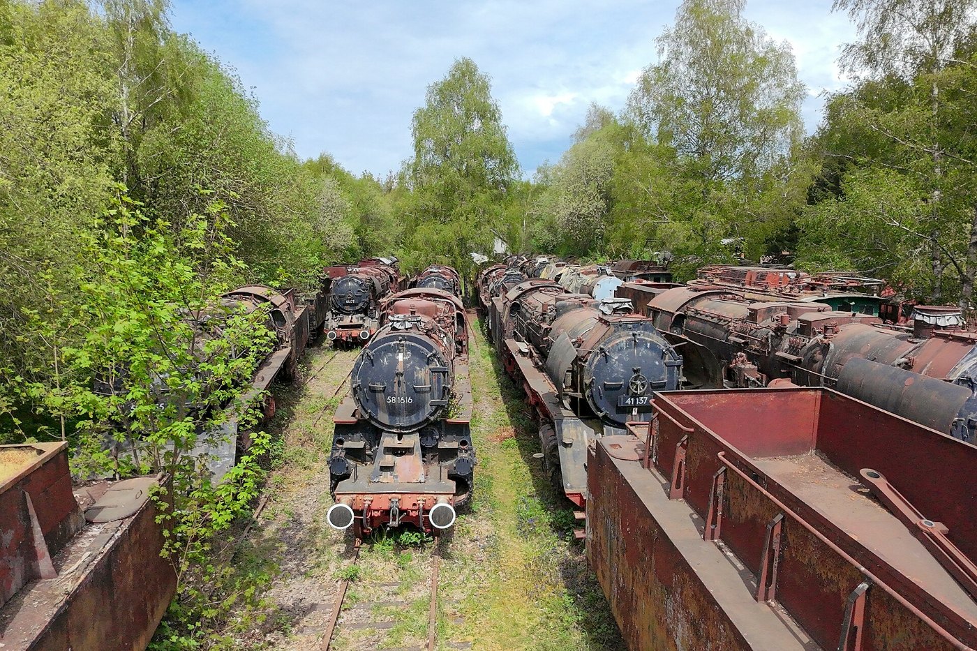 Dampflokmuseum Hermeskeil Freigelände