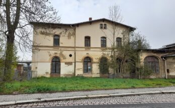 Bahnhof Nossen, Empfangsgebäude (1)