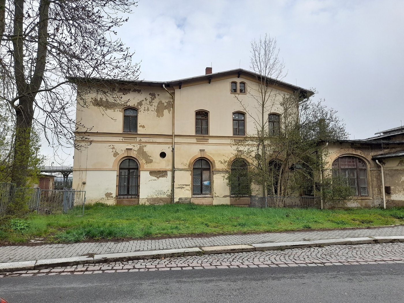 Bahnhof Nossen, Empfangsgebäude (1)