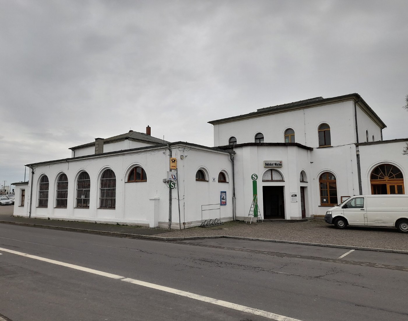 Bahnhof Wurzen, Empfangsgebäude (Straßenseite) (2)