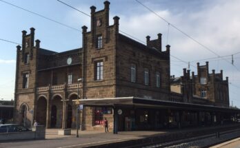 Historischer Bahnhof Minden in Westfalen