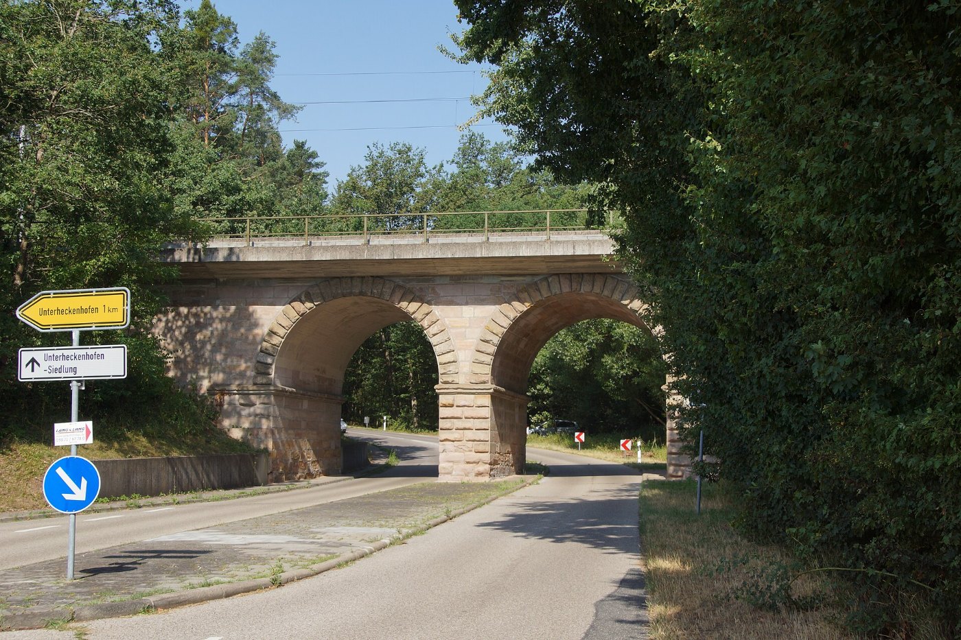 Eisenbahnviadukt Unterheckenhofen 001