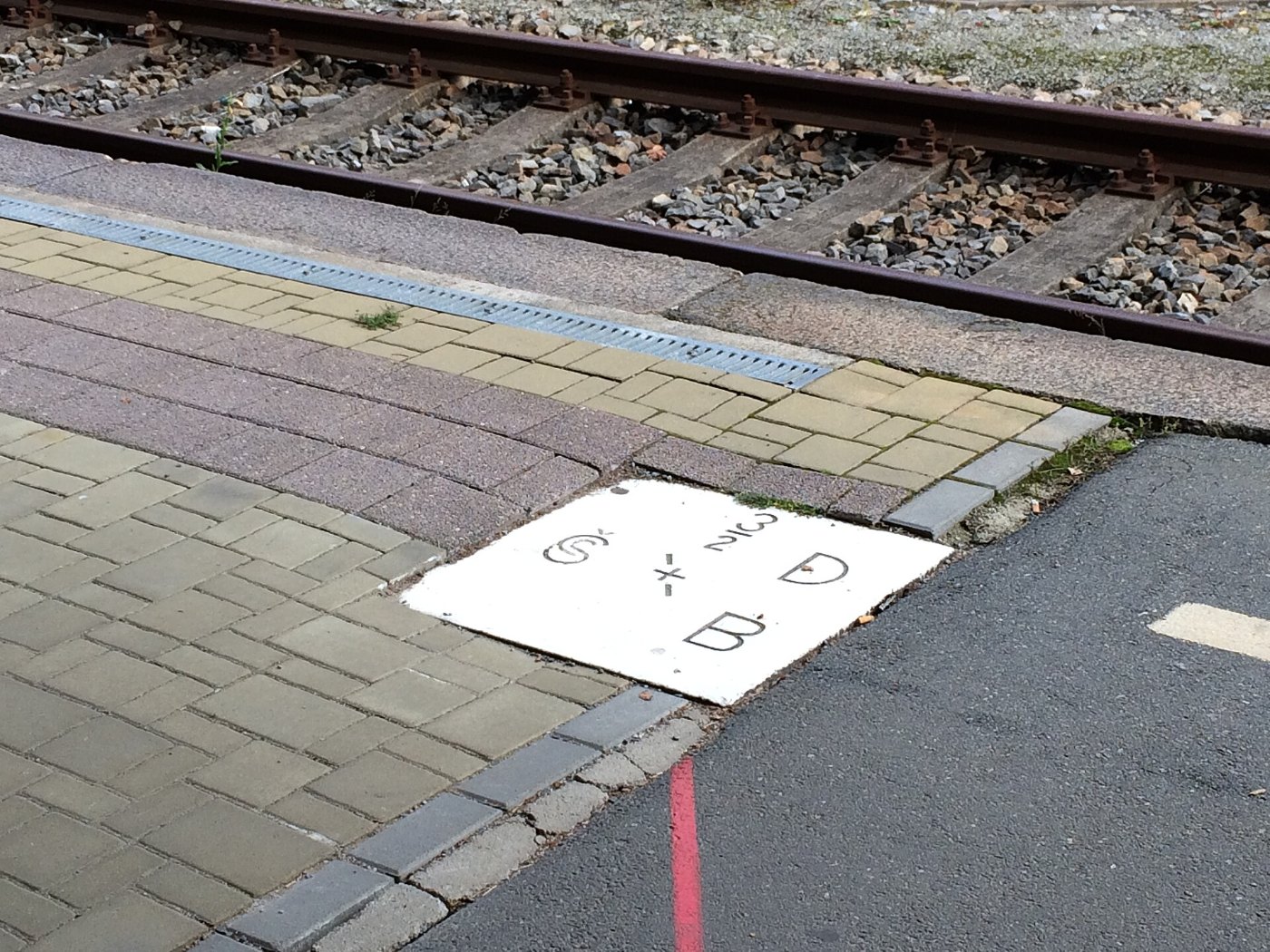 Bayerisch Eisenstein Bahnsteig Železná Ruda 2014 b