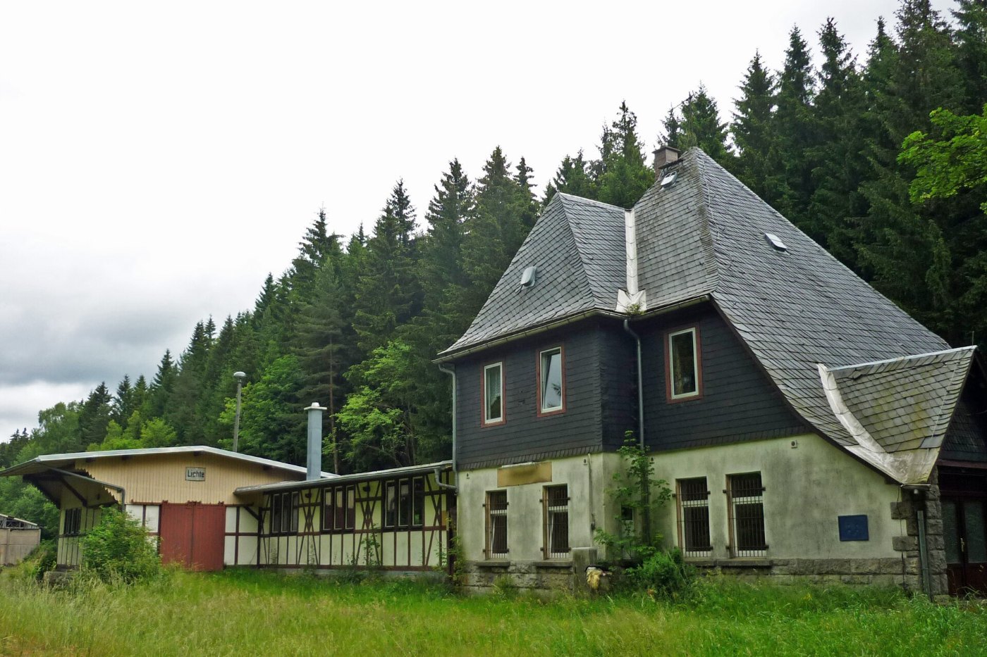 Bahnhof Lichte (Thüringen) 2014